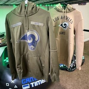 2 Men’s M Nike Los Angeles Rams Hoodies